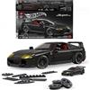 Mattel Brick Shop Hot Wheels - Toyota Supra MKIV '94 Serie Elite, set da costrui