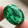 Gemma Naturale Certificata Smeraldo Verde Taglio Ovale Colombiano 60 Cts