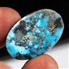 Certificato Naturale Turquoise.25. 70 KT Carino Blu Cabochon Loose Gemma