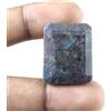 Gemma Rubino Naturale Certificato AGI 60.65 Ct Ottagonale Unheated