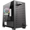 AZZA Elise - Case Micro-ATX con vetro temperato trasparente