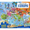 Sassi Europa. Viaggia, conosci, esplora. Con puzzle. Ediz. a colori. Con puzzle