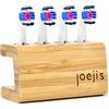 Joeji's Kitchen Porta Spazzolino Elettrico Bambu - si adatta Oral B e la maggior parte delle dimensioni della testa di ricambio