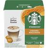Starbucks Nescafé Dolce Gusto Starbucks Caramel Macchiato, Latte Macchiato al caramello, capsula caffè, caffè tostato, 12 capsule