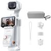 Insta360 Luna Pro Standard Bundle White Gimbal Vlogging Camera 8K Obiettivo L...