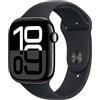 Apple Watch 10 Cell Alu Jet Black 46mm A3003 Diamond Black Sp. Band S/M