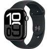 Apple Watch 10 GPS Alu Jet Black 46mm A2999 Diamond Black Sp. Band S/M