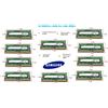 Samsung 10 Samsung RAM SODIMM 4 GB DDR4 3200MHz 1Rx16 PC4-3200AA 260pin M471A5244CB0-CWE