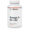 GymBeam Omega 3 + D3 + K2 120 cps