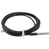 OEM Sonda a cavo termoelettrica - Sonda termostatica digitale - Regolatore termostatico - Guaina in acciaio inossidabile - Lunghezza 5 metri - Colore argento