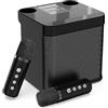 OEM Altoparlante portatile Bluetooth per karaoke con 2 microfoni wireless - Altoparlante portatile per karaoke con subwoofer - Set per karaoke per la casa, le feste e l'uso all'aperto