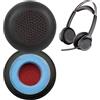 OEM Auricolari con regolazione per cuffie UC - Auricolari wireless per cuffie - Auricolari per cuffie Poly BlackWire.