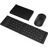 OEM Set tastiera e mouse in miniatura - Ricaricabile - Modello a tre tasti - Muto - Per tablet, smartphone e laptop.