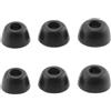 OEM Auricolari Bluetooth - Wireless - Realizzati con schiuma viscoelastica - Antiscivolo - Set - Disponibili nelle taglie grande, media e piccola - Compatibili con smartphone - Neri - 3 paia