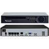 Selius Registratore per telecamere di sicurezza - NVR PoE a 4 canali, risoluzione 5MP - Compressione video H.265 - Ethernet - Colore nero