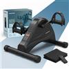 Selius Mini cyclette elettrica - 12 velocità con telecomando - nera - per braccia e gambe