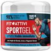 FITOATTIVI NATURA E BENESSERE Sportgel Arnica Gel, Criogel Effetto Freddo Extra Cold 500ml Fitoattivi