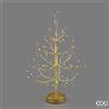 EDG Enzo De Gasperi Albero di Natale Faggio 90 MiniLED H45 cm Oro - Albero Natalizio Luminoso