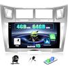 SIXWIN 4+64G Android 15 Autoradio per Toyota Yaris/Vizi 2005-2011 con Wireless CarPlay/Android Auto, 9 HD TouchScreen Schermo Navigatore con WiFi GPS Bluetooth FM RDS Radio+Telecamera