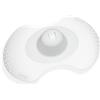Artsana Chicco Paracapezzoli in Silicone, Copricapezzoli Allattamento, Proteggono il Capezzolo, Tettarella Anatomica, Contatto Naturale Pelle a Pelle, Alette Sagomate in Morbido Silicone, Taglia S/M, Bianco