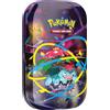Pokémon TCG: Mega Heroes Mini Tin - Mega Venasuar (1 Aufkleber, 1 Kunstkarte & 2