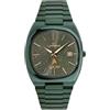 Lorenz STAR TREK Klingon 030287KL - Orologio Ufficiale STAR TREK x Collezione 60° Anniversario - Orologio Classico da uomo al quarzo in acciaio verde