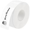 AXFEE 1 Rotoli Etichette Adesive Termiche, 15mm×30m Nastro Carta Etichetta | Nastro per Etichette Termiche, Gap, Compatibile con Niimbot D110/D11/D101/H1S, per Case, Cucine, Uffici, Scuole-Bianco
