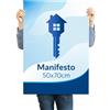 Kartoflak Manifesto Locandina Poster 50x70cm Stampa a Colori HD, Carta BlueBack Premium 130g per Affissioni Esterno Interno, Allestimenti grafici Personalizzati