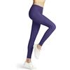 FALKE Pure Matt 50 DEN W LE semicoprenti tinta unita 1 pezzo, Leggings Donna, Viola (Crocus 8305) nuovo - ecologico, S