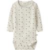 Lil' atelier baby Nbflago Mau Ls Slim Body Lil Nbflago Mau Ls Body Slim Lil Donna (Pacco da 1)