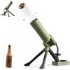 Generico Beer Bottle Mortar Bottle Opener - 51mm Mortar Beer Bottles Opener,Heavy-Duty Tactical Automatic Cap Launcher with Push-Down,Hands-Free Push Down Bottle Opener,Men's Gift & Decor for Bar Desk (A)