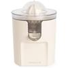 CREATE/JUICER STUDIO/Spremiagrumi elettrico bianco panna/Senza schizzi, serbatoio 230 ml, filtro per la polpa, sistema antigoccia, parti lavabili in lavastoviglie, 2 coni rimovibili, 100W
