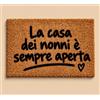 VA VIMART GRAPHIC STUDIO DIGITAL PRINT G Zerbino personalizzato per la Festa dei Nonni (2) | Tappeto Entrata Divertente, Interno, Base Antiscivolo in PVC, Fibra di Cocco Naturale, Resistente, Facile da Pulire