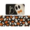 JynxtoyZeal Set di 2 Tappetini da Cucina per Halloween,per Lavello, Lavanderia, Bagno