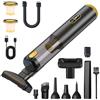 Apritsce Aspirapolvere per Auto 4-in-1 Mini | Aspirabriciole Senza Fili Potente 18000Pa, Aspirapolvere Auto per Auto, Scrivania Tastiera Casa Ufficio