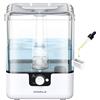 CHIVALZ Umidificatore Ambiente Bambini, 6L, Top Fill, Bianco | Umidificatore Camera da Letto 26dB Silenzioso, 50 Ore Autonomia, 360° Ugello, Luce Notturna, Diffusore Aromi