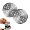 huiyaxun Schermo per Espresso da 58 mm, 0,8 mm di Spessore, Coffee Puck, Griglia Filtro Caffe, Filtro Caffè Acciaio Inossidabile Riutilizzabile, per Barista, Filtro a Rete, per Portafiltro Espresso, 2 Pezzi