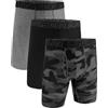 Under Armour Confezione da 3 Boxer da Uomo Tech Performance, Gamba da 23 cm - Traspiranti, assorbono Il Sudore, Morbidi, Comfort Tutto Il Giorno
