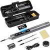 LURICO Kit di Saldatura, 180-450℃ Ricaricabile USB Saldatore a Stagno Portatile | Senza Fili Saldatura Elettrico con 3 Punte di Ricambio Stazione di Saldatura per Riparazioni Ingegneria, Creazione Gioielli