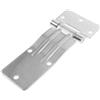 DEARMAMY Cerniera per Porte Camion in Ferro Zincato, Portone Pesante | Design Pieghevole e Smontabile, per Porte Posteriori Refrigerate e Aree di Carico, Argento, 21x9x0,4cm