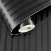 Yullpaper Pannelli Decorativi Per Pareti Interne 3D Nero Schiuma Rotolo | Pannelli Pvc Adesivi Per Pareti 3D Effetto Metallici Rivestimento Cucina Pannelli Da Parete Autoadesiva Lavabile Per 30×300cm