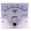 FONLAND Amperometro Analogico DC 0-30mA 0-50mA Amperometro Analogico a Corrente di Pannello 85C1 Amperometro per Prove di Circuito Batteria di Carica Ampere Tester Gauge(50mA)