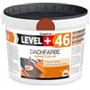 LEVEL PLUS Colore del tetto, 4 kg, colore della base, rivestimento del tetto, membrana polimerica flessibile, altamente coprente, resistente alle intemperie, colore rosso mattone RM46