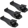 Briny River 3x MB-127 Walkie-Talkie Clip Da Cintura 136-174 Mhz 400-470 Mhz Compatibile Con ICOM ID-31A ID-51A ID-52A ID-31E