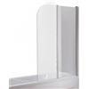 Melko 141 x 117 cm vetro badewannen IBath-Piatto Vasca da bagno vasca da bagno pieghevole Aufsatz
