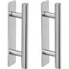 Naapesi 2 maniglie autoadesive per mobili, cassetti, porte, senza fori | Maniglie adesive per armadi, cassetti, porte, vetro, legno e metallo, 12,7 x 2,5 cm