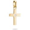 Thomas Sabo Charm Club Connect Ciondoli Croce Placcati Oro 18k