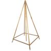 Windhager Traliccio in legno per le piante, legno di pino, 75 x 75 x 145 cm, traliccio da giardino, supporto per piante, ausilio per l'arrampicata delle piante, struttura per arrampicata