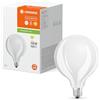Ledvance Lampadina LED Classic E27, opaca, 11 W, 1521 lm, 827, luce bianca calda, dimmerabile, ricambio per 100 W