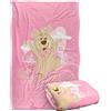 LOGOVISION Yogi Bear Bear Hug Boo Boo Coperta super morbida al tatto setoso - 91 x 147 cm
